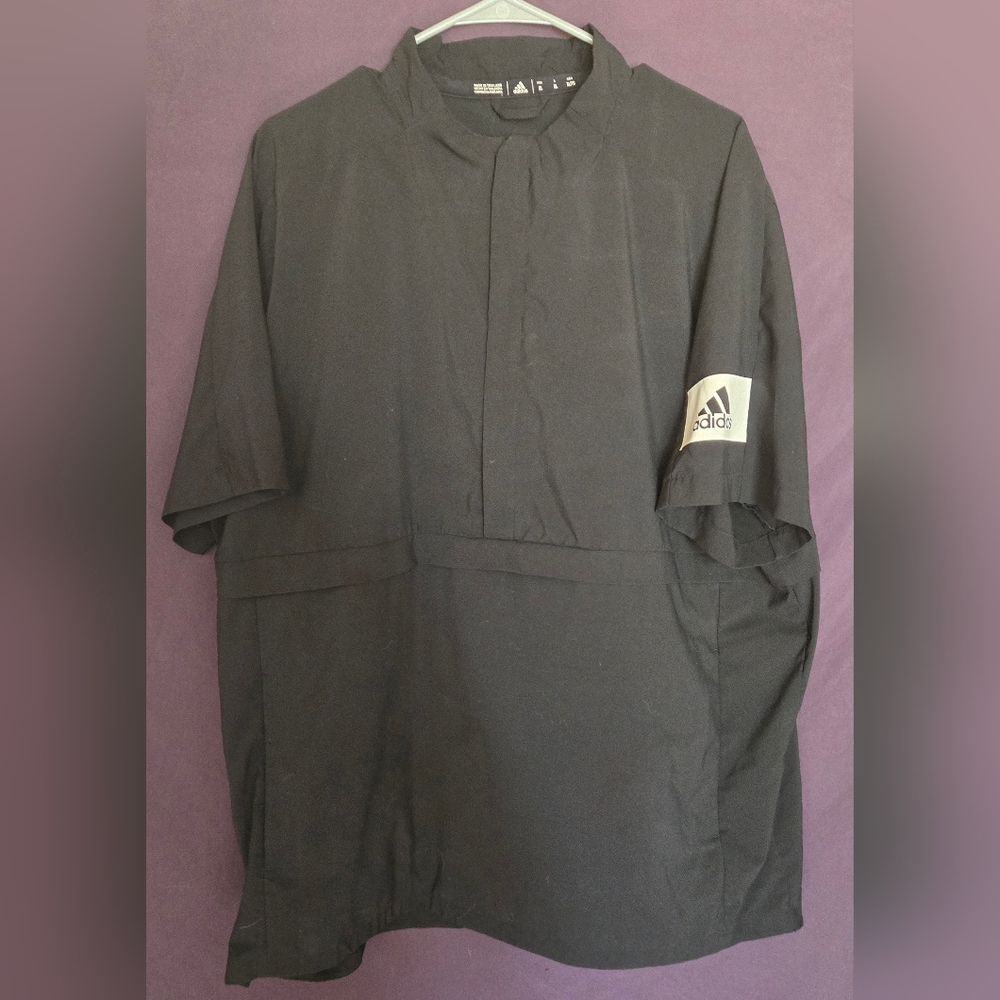 adidas Black Windbreaker Jacket